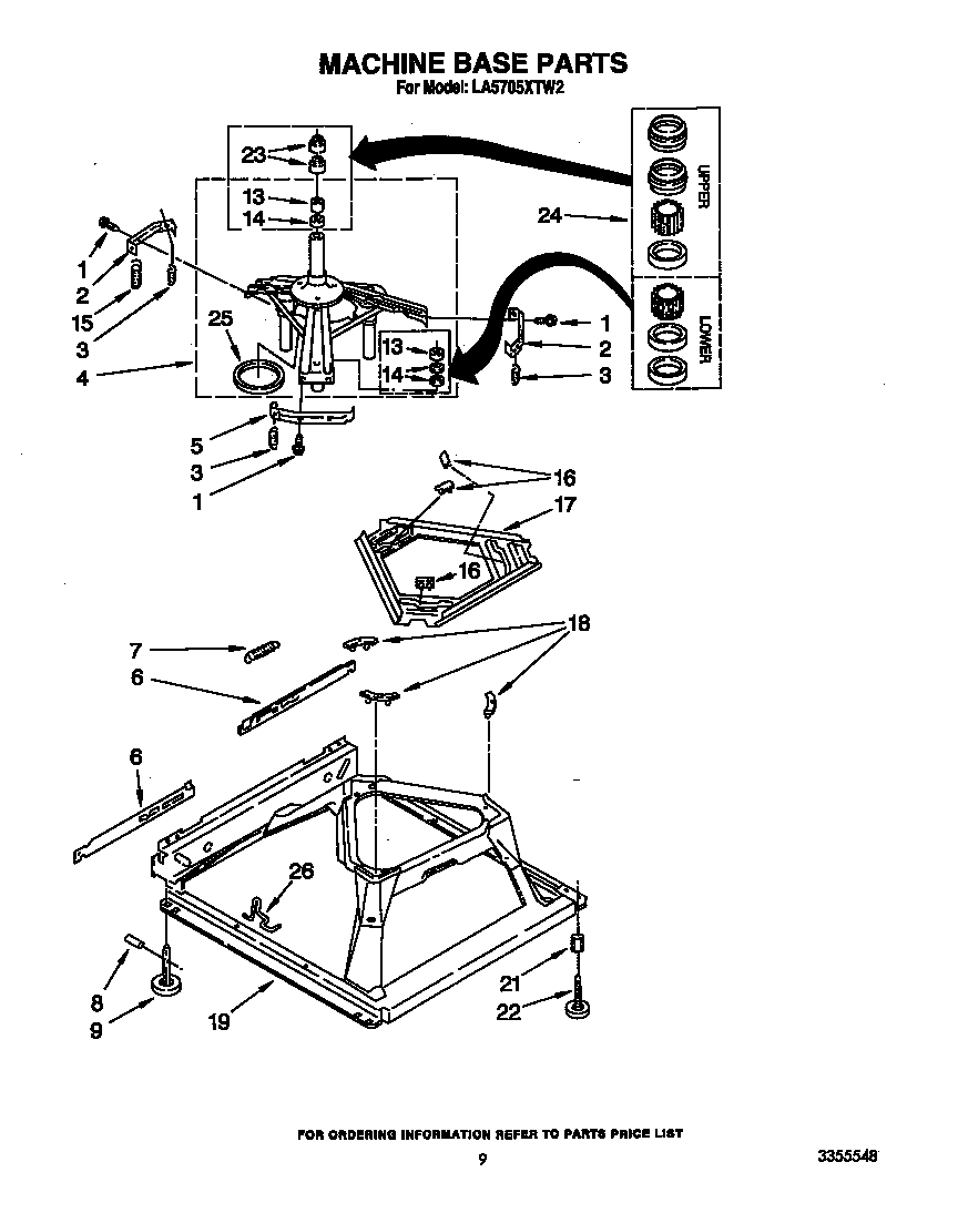 Machine base