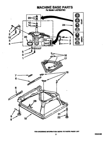 Machine base
