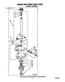 Brake and drive tube