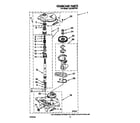 Whirlpool LA5705XTW2 gearcase diagram