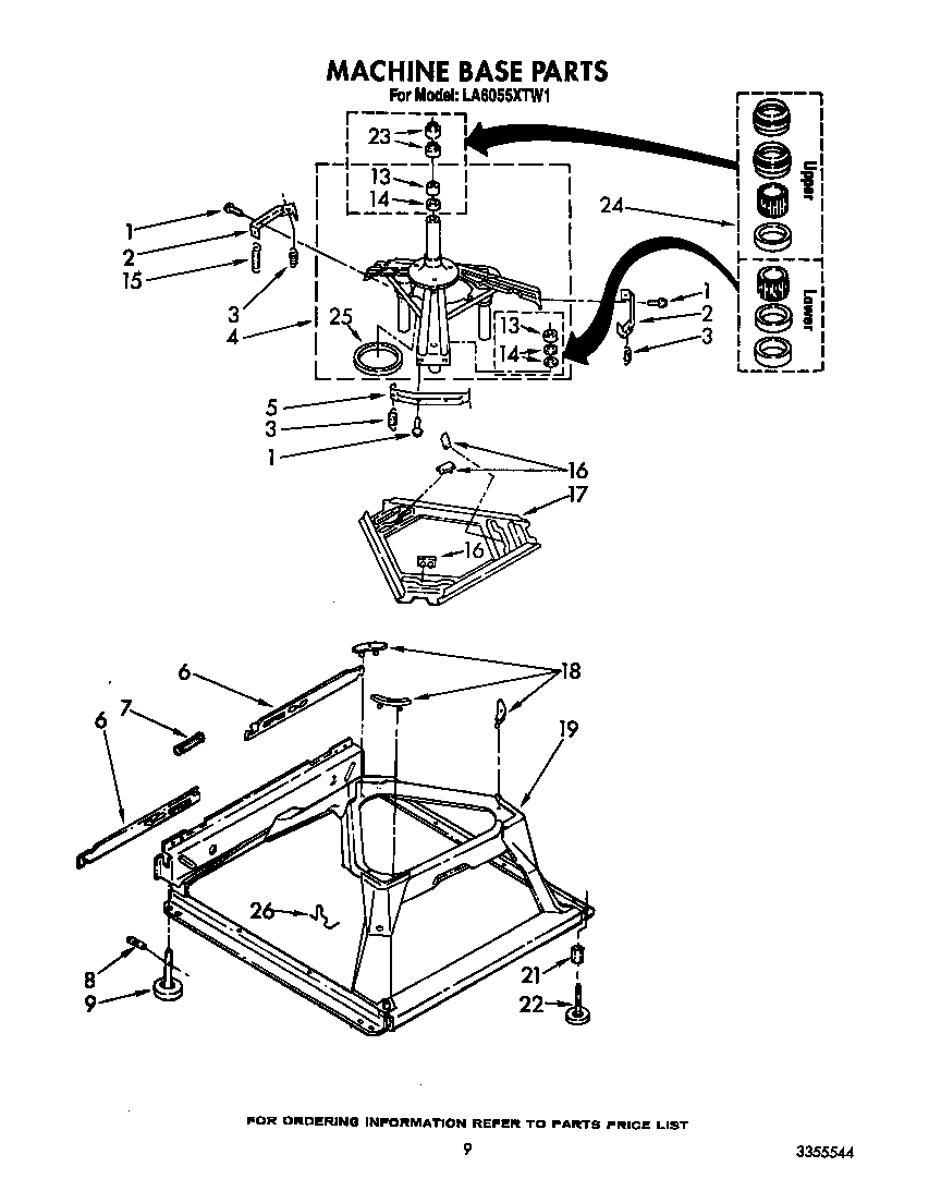 Machine base