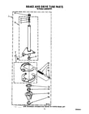 Brake and drive tube