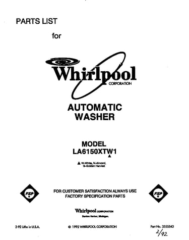Front cover