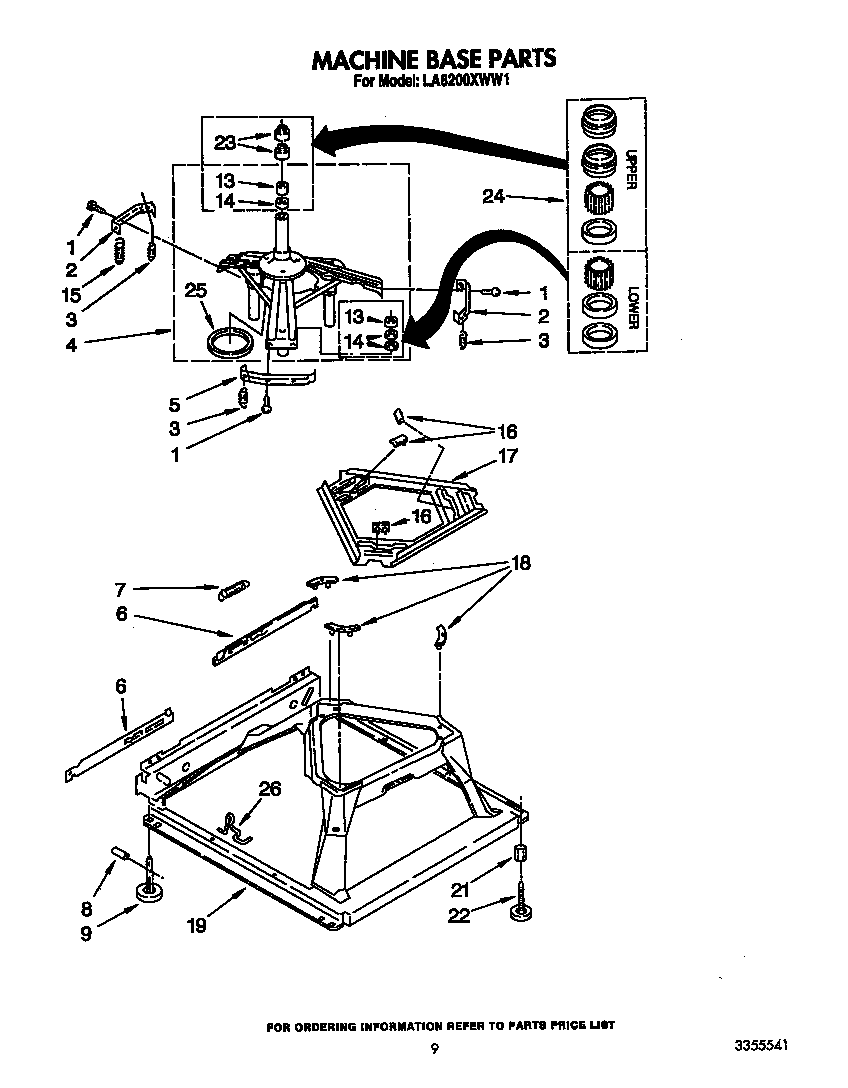 Machine base