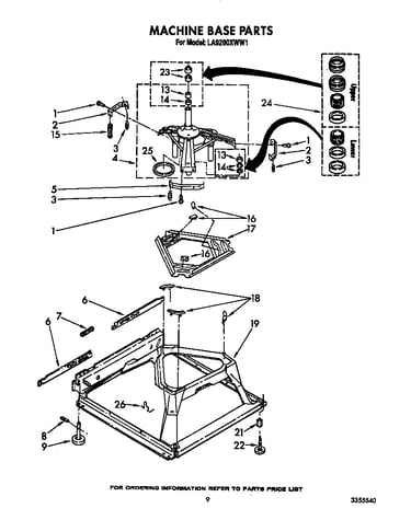 Machine base
