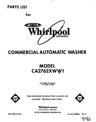 Front cover