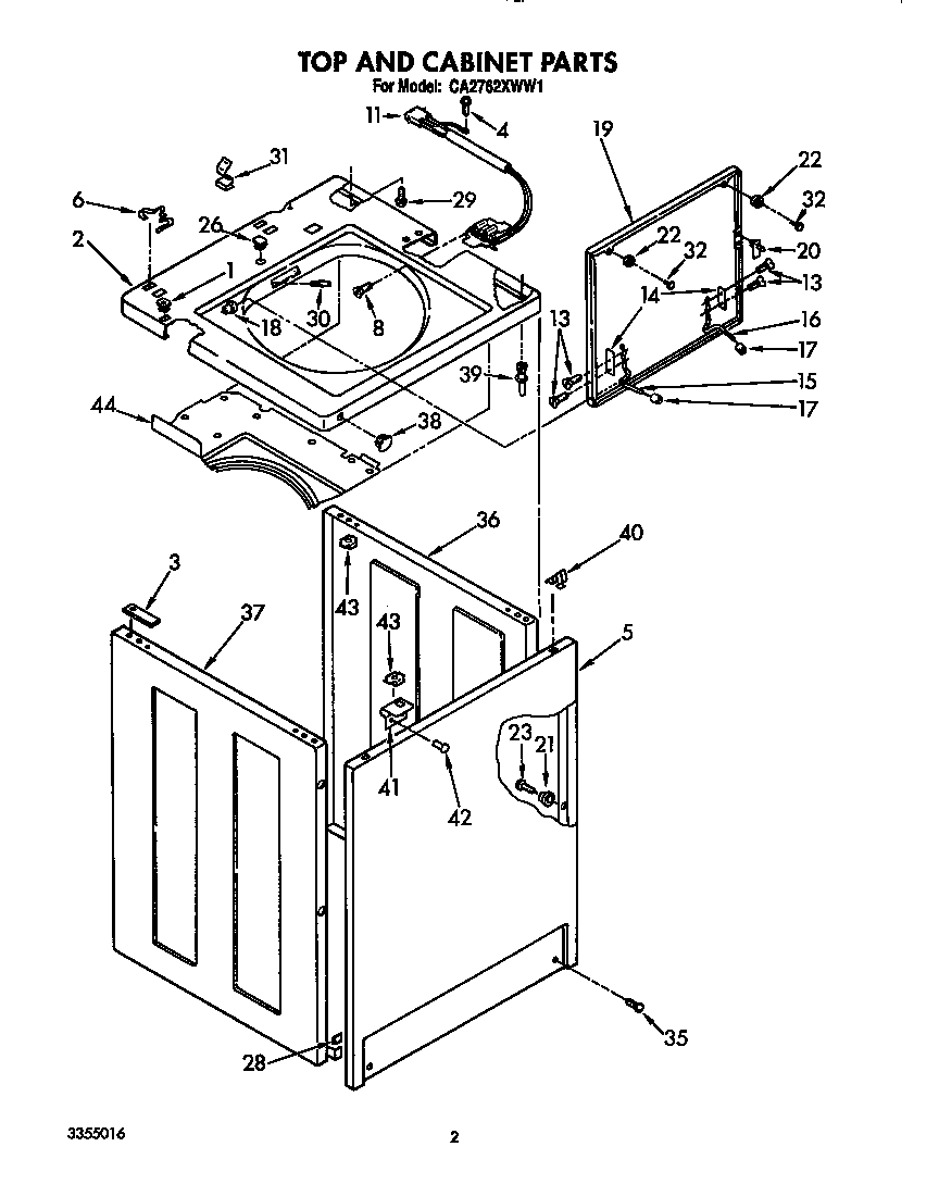 TOP AND CABINET