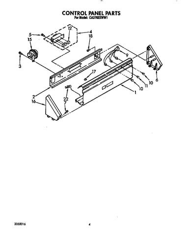 Control panel