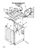 Top and cabinet