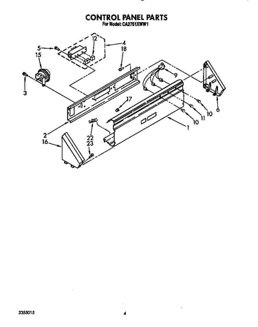 Control panel