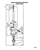 Brake and drive tube