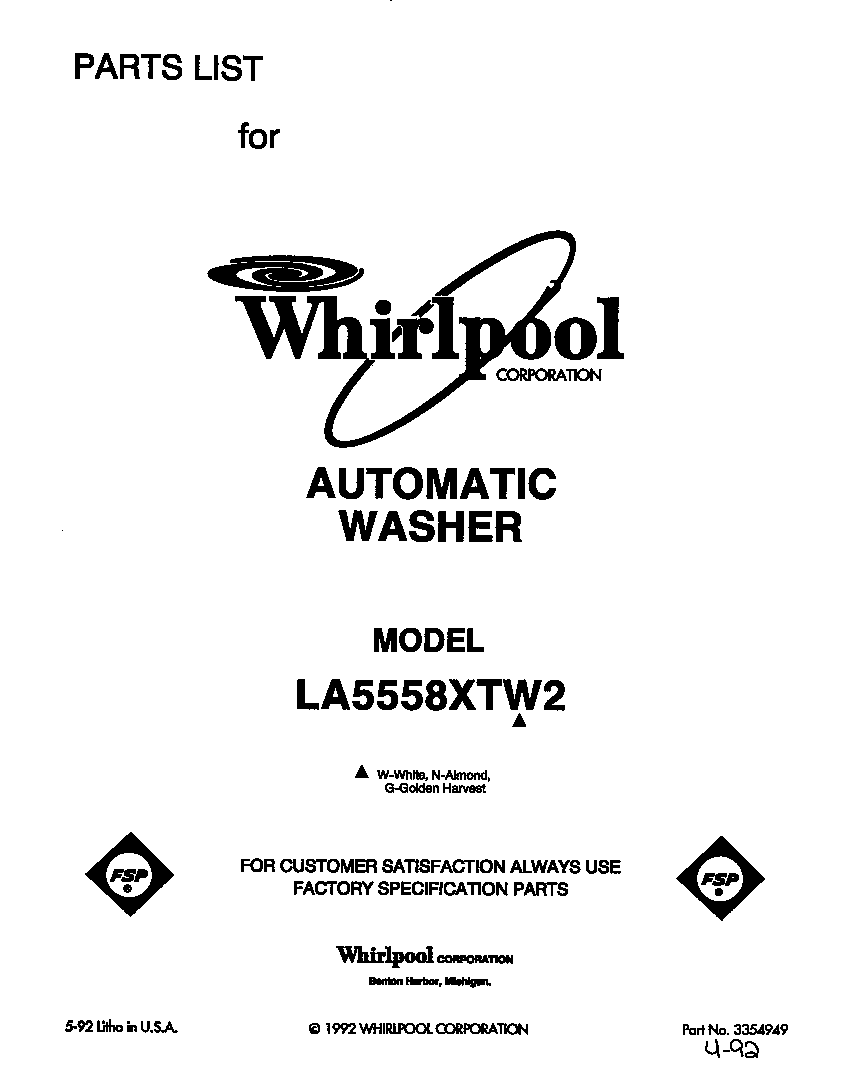 Front cover
