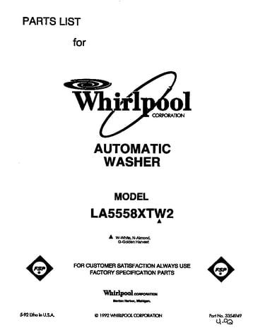 Front cover