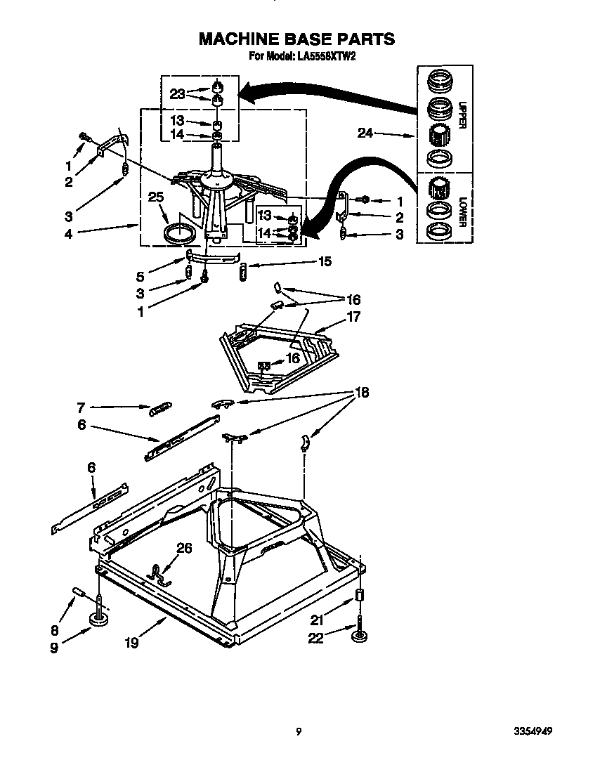 Machine base