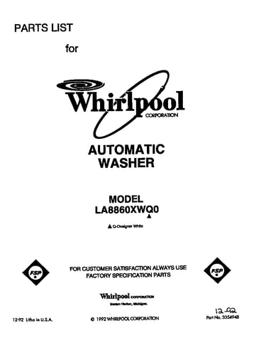 Front cover