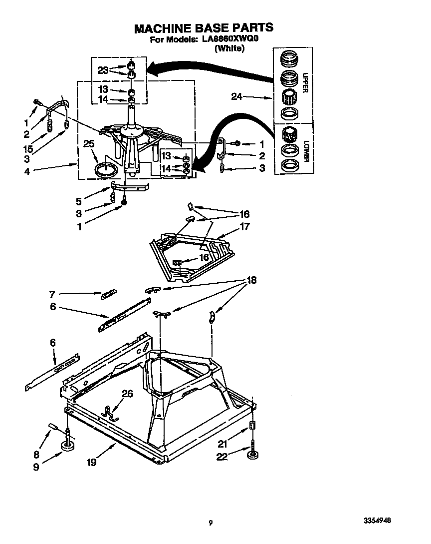 Machine base