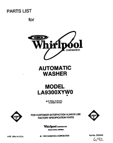 Front cover