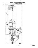 Brake and drive tube