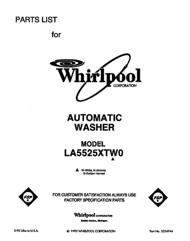 Front cover