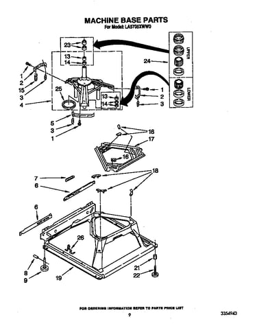 Machine base