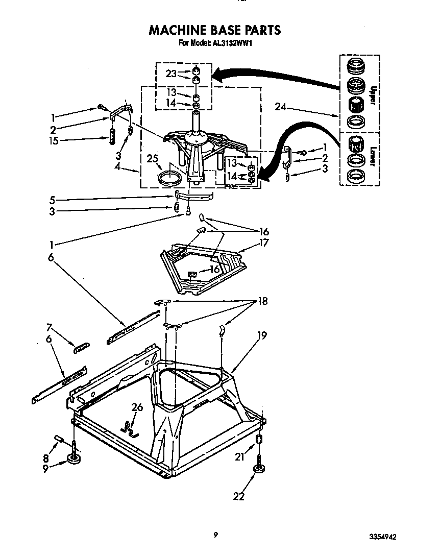 Machine base