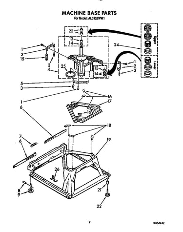 Machine base