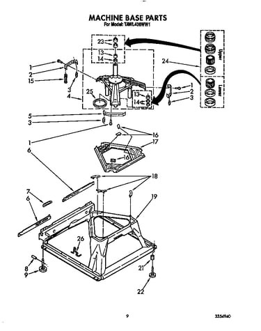 Machine base