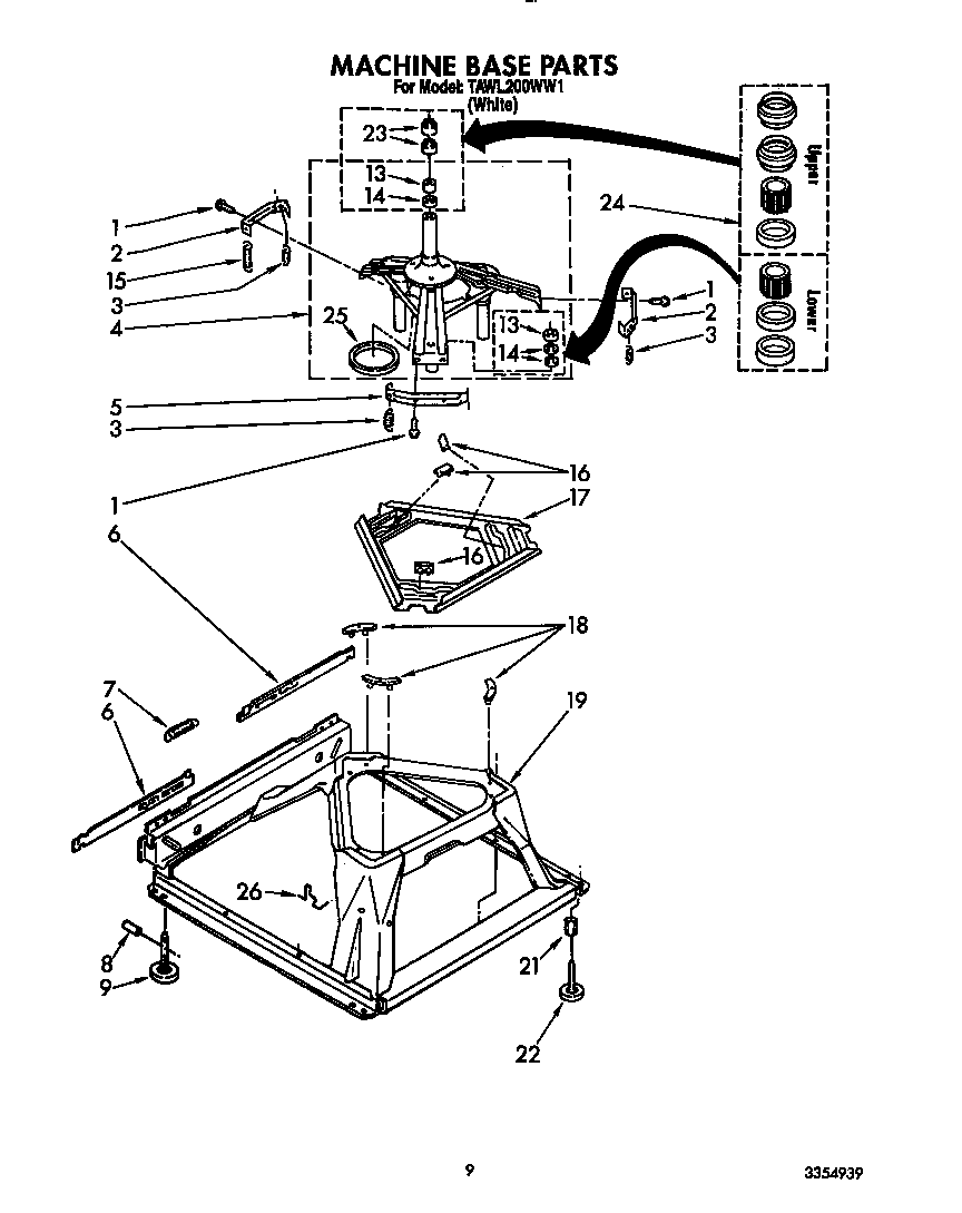 Machine base