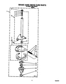 Brake and drive tube