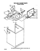 Top and cabinet