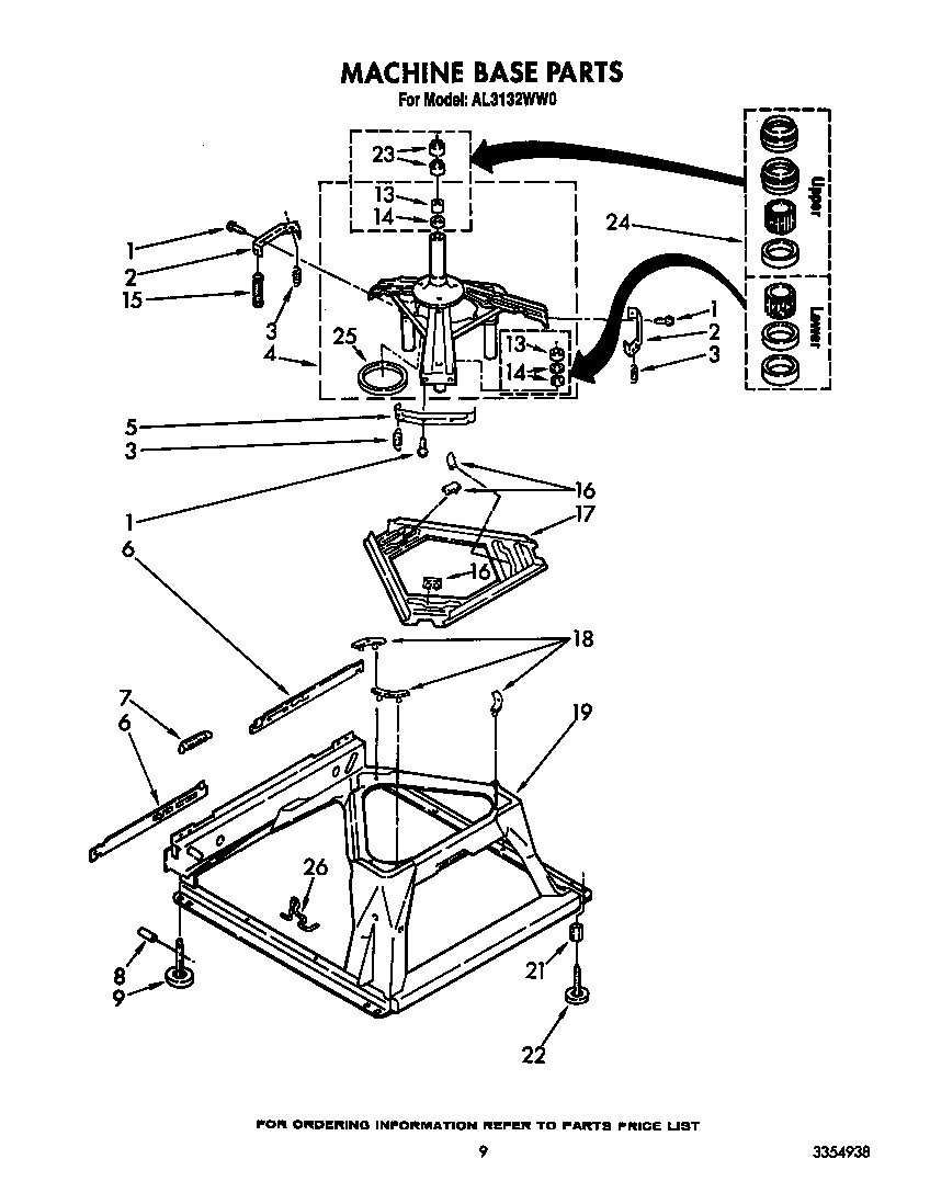 Machine base