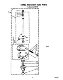 Brake and drive tube