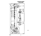 Roper AL3132WW0 gearcase diagram