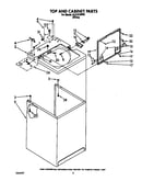 Top and cabinet