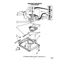 Estate TAWL400WW0 machine base diagram