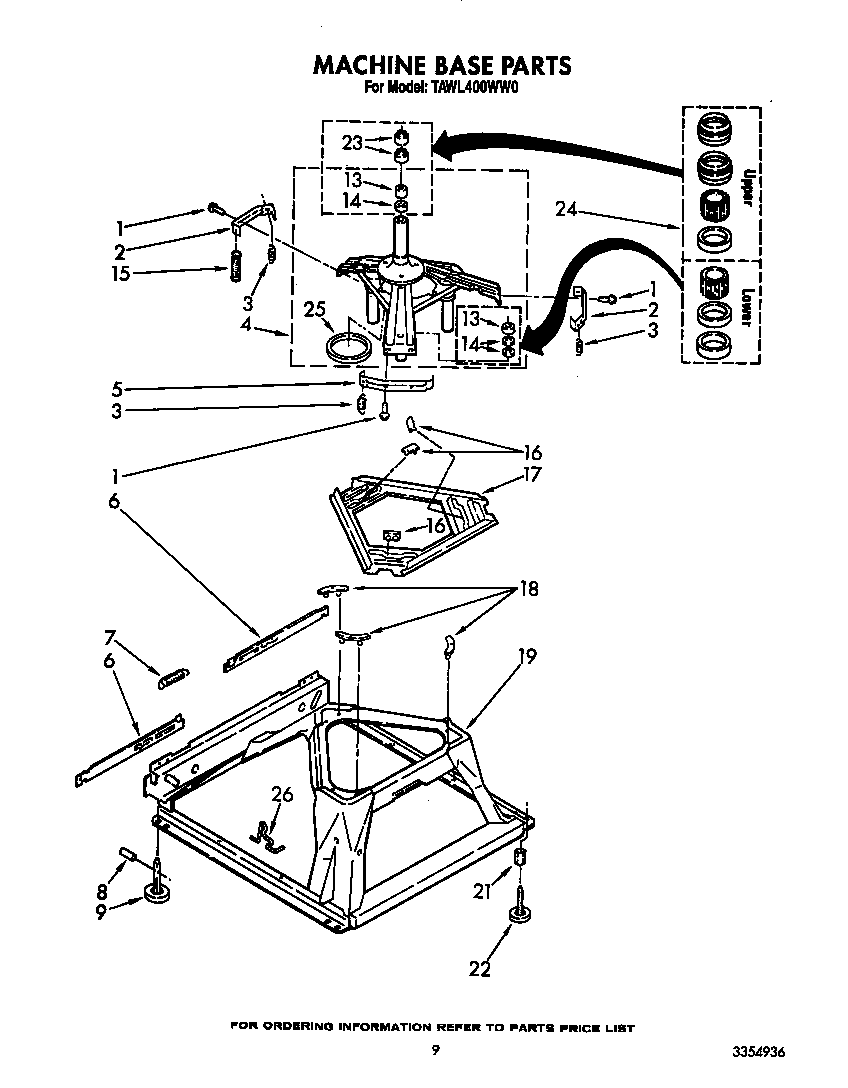 Machine base