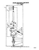 Brake and drive tube