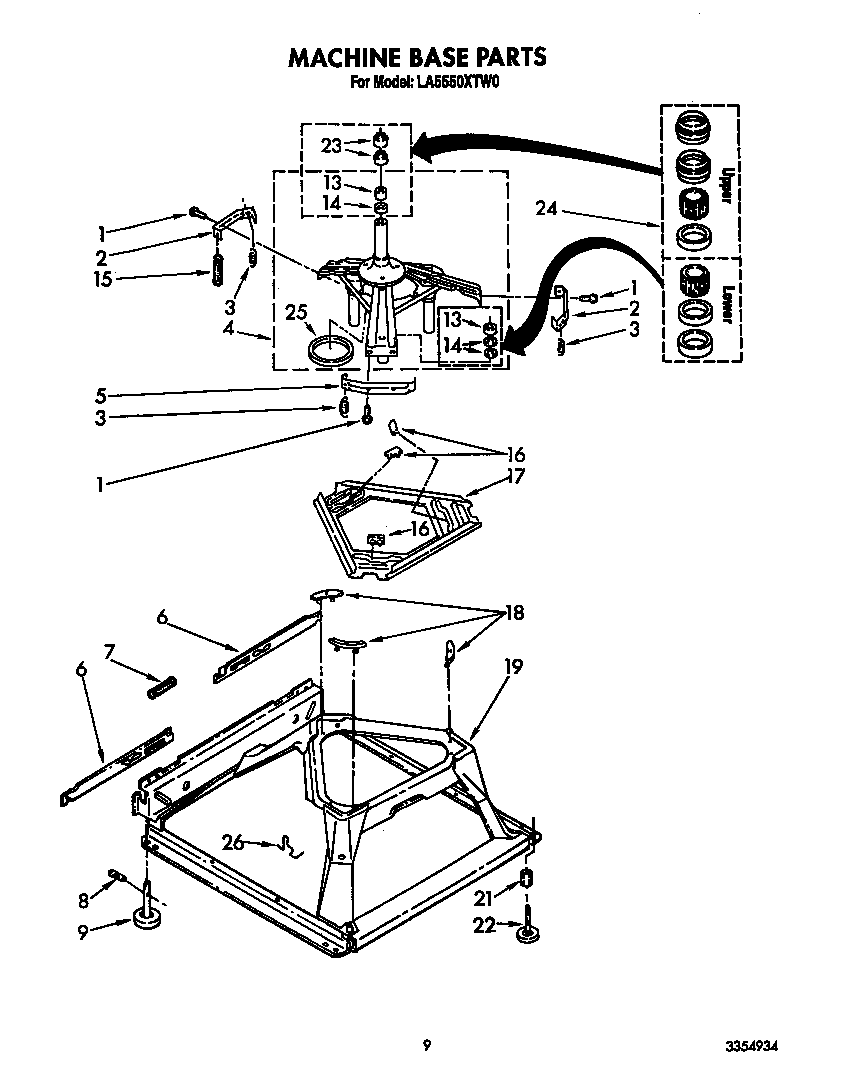 Machine base