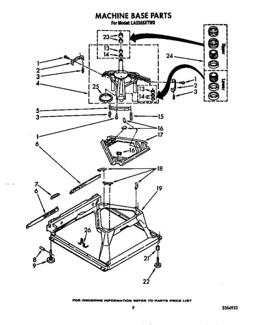 Machine base