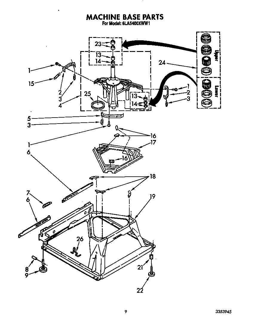 Machine base