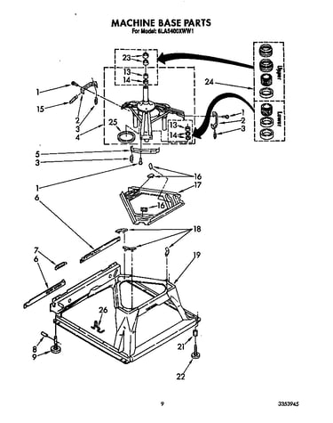 Machine base