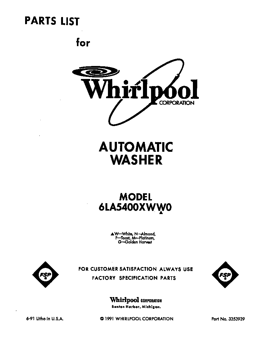 Front cover
