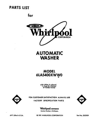 Front cover