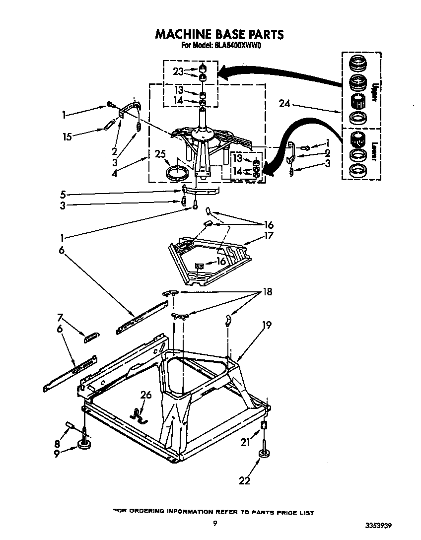 Machine base