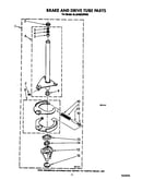 Brake and drive tube
