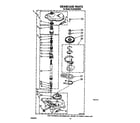 Whirlpool 6LA5400XWW0 gearcase diagram