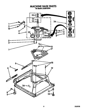Machine base