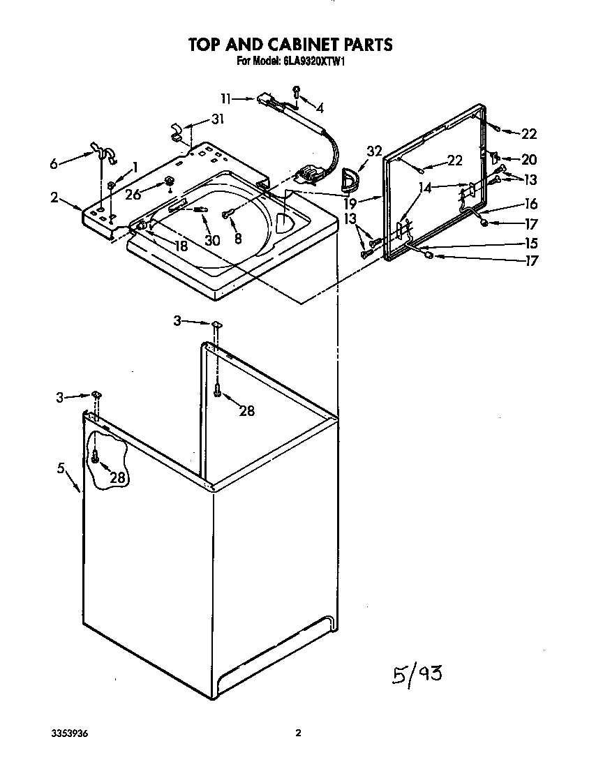 TOP AND CABINET