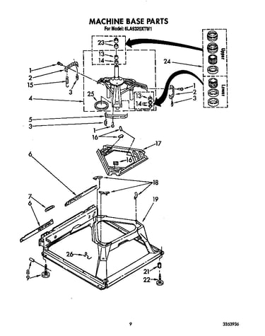 Machine base