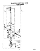Brake and drive tube